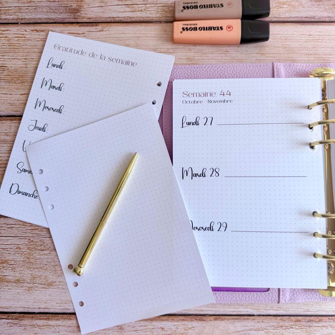 Kit rentrée organisée