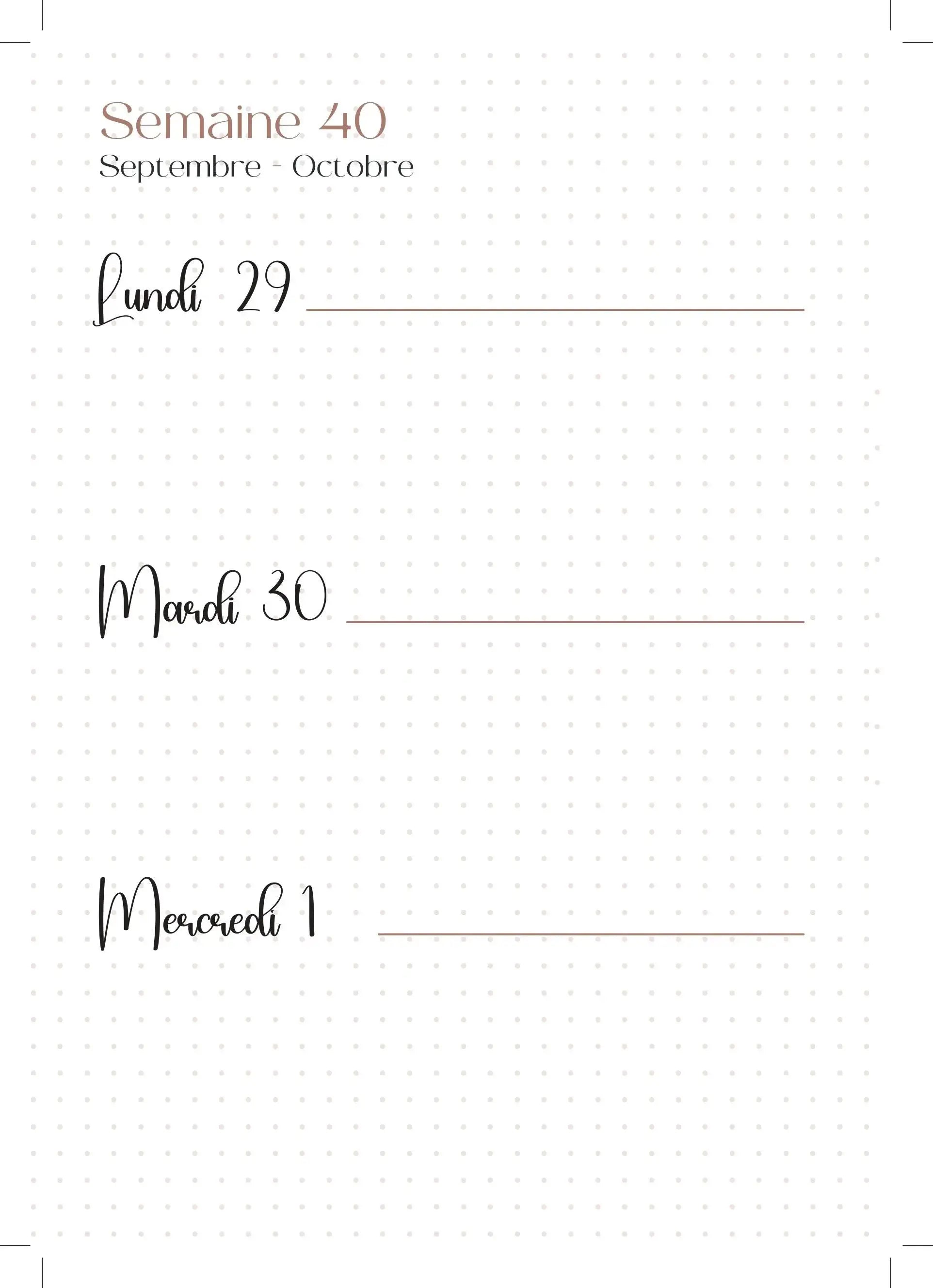 Kit de démarrage My Daftari Planner